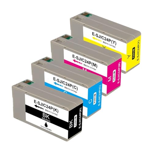 Cartouche d'encre SJIC24P SJIC22P compatible TM-C3500 imprimante etiquette