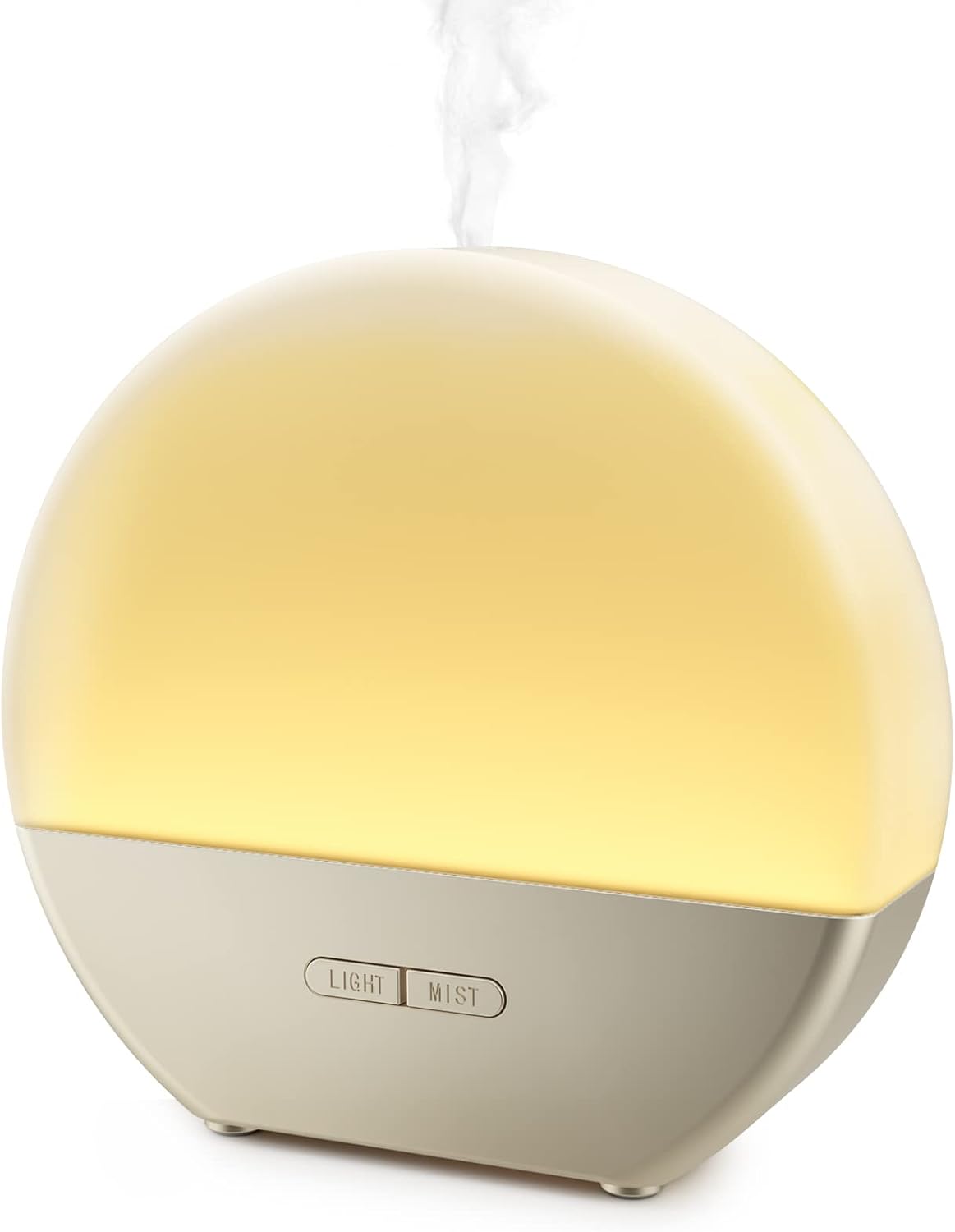 Amazon.co.jp CHAROM コンパクトアロマディフューザー 加湿器 小型 卓上 70ml ライト付き 【アロマとミストで