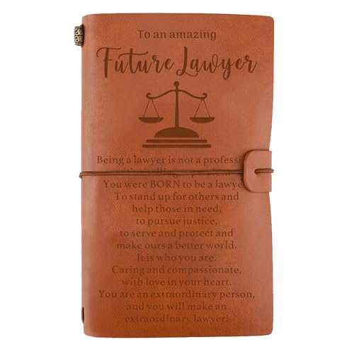Law School Graduation Gift, Law Student Gift, Law School Gift, Future Lawyer Leather Journal Keepsake, Inspirational Gift for Law Student, Law Graduation Gift, Lawyer Brithday Gift