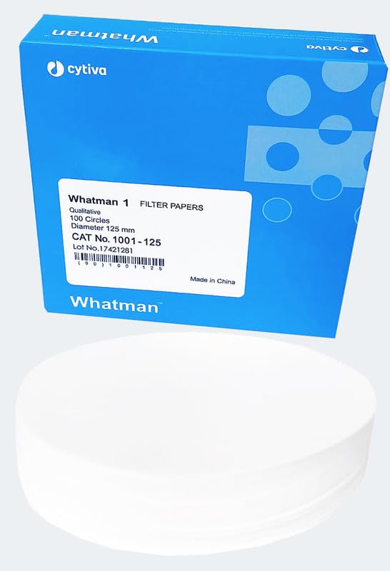 WHATMAN 1-125 Whatman Standard Qualitative Filter paper Grade 1 125MM Diameter (Pack of 100).-image-11