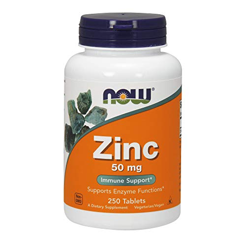 NOW Foods Zinc Gluconate, 250-Count