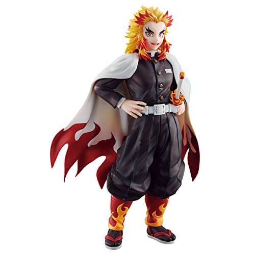 Banpresto Ichiban - Demon Slayer: Kimetsu No Yaiba - Kyojuro Rengoku (The Hashira), Bandai Spirits Ichibansho Figure