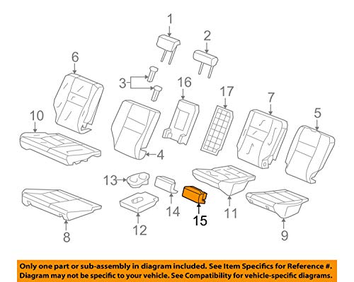 Genuine Honda 82171-SXT-A01ZB Center Trim (Lower) Cover