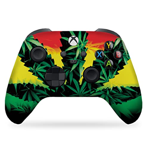 DreamController Green Weed Grass Custom Xbox Controller