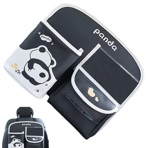 Organizador de asiento trasero para coche con soporte tablet antisuizeras 8