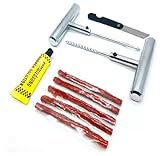 Kit Reparo Remendo Borracheiro Pneu Sem Câmara Carro Moto