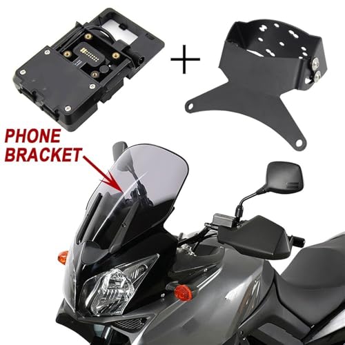 Support GPS V-Strom 650/1000 | Support Smartphone Navigation Stable pour Moto Suzuki DL