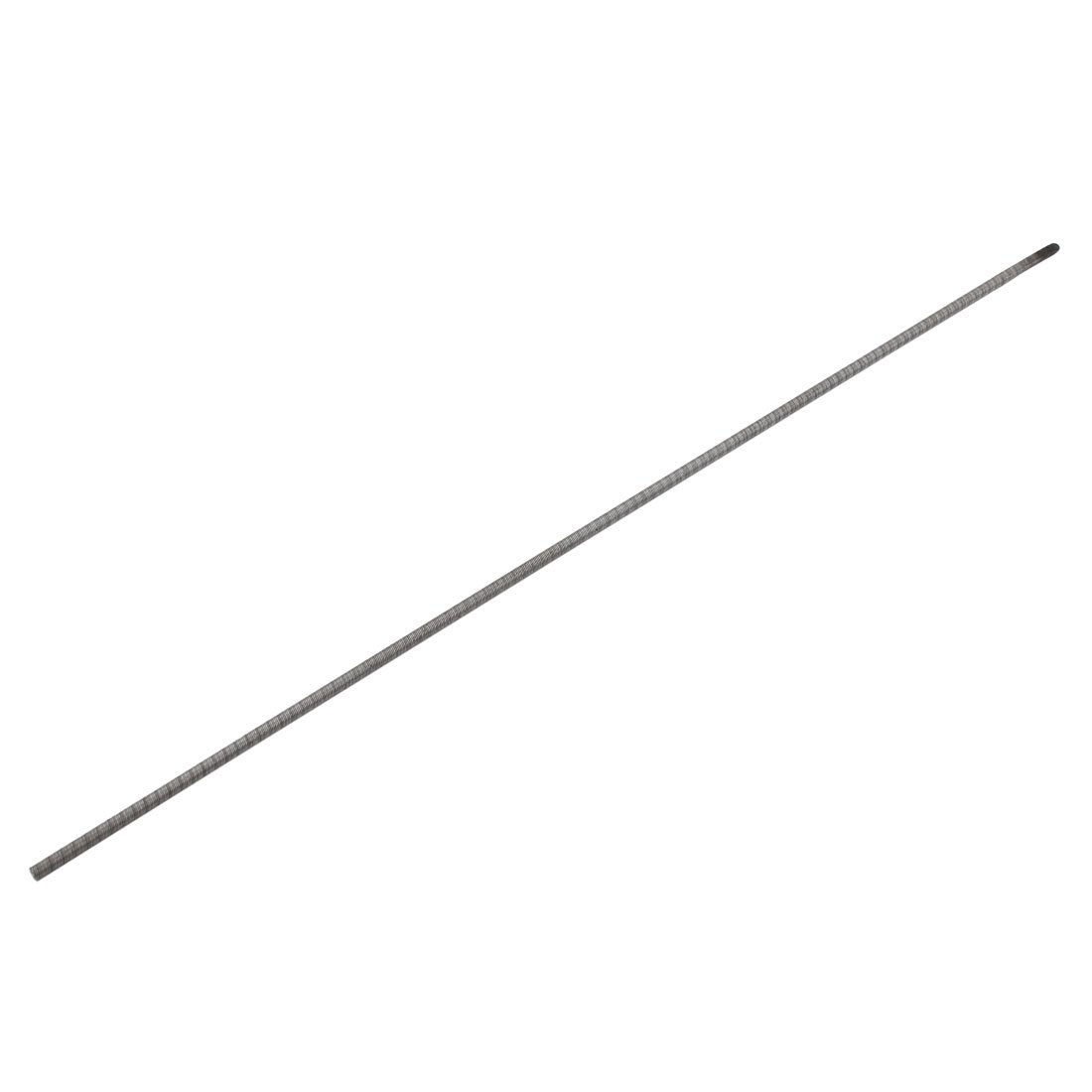 Aexit 300mm Length Electrical equipment Silver Tone Metal Flexible Cable Axle for 1/8