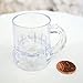 Le Petit Pain 10 Miniature Beer Mugs Shot Plastic Glasses Clear 1 Ounce oz