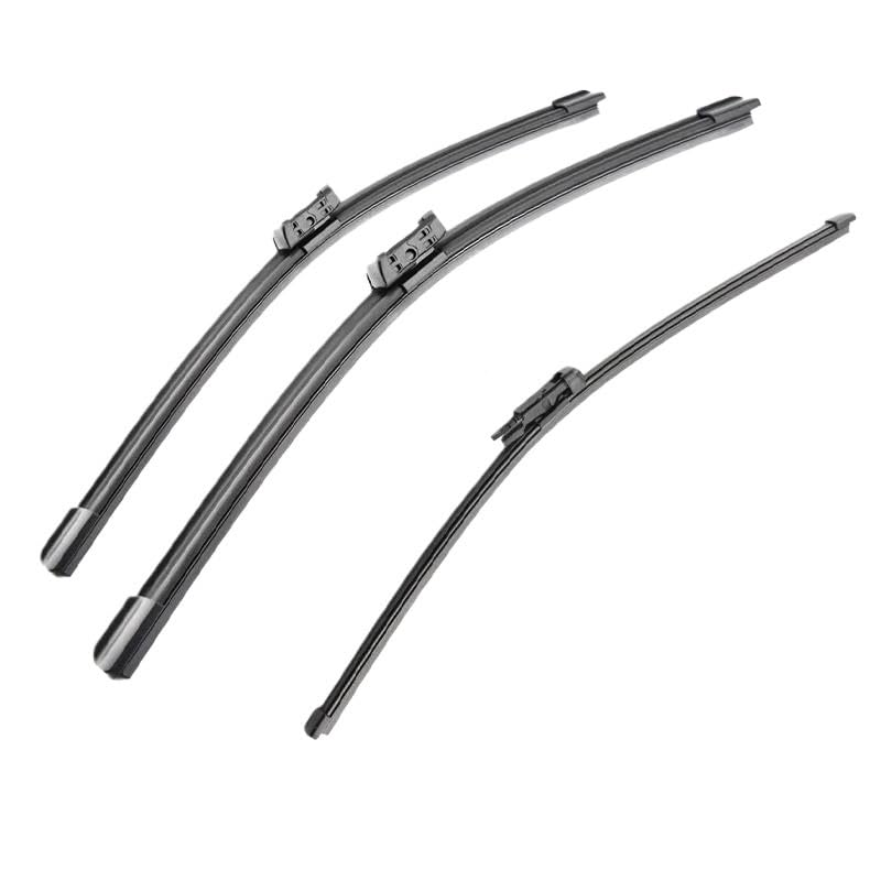 Balais d'essuie-glace Peugeot 3008 MK1 2008 à 2016 pack coupe-vitre trois pièces