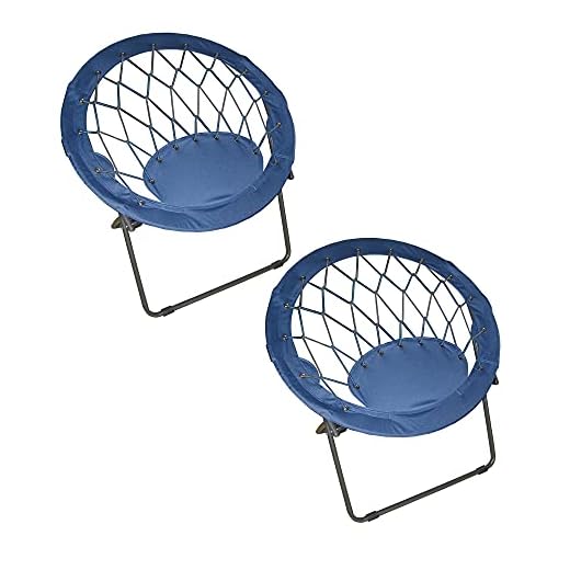 Blue Bungee Chairs (Pack of 2)
