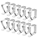 12unità Fermatovaglia da tavola, Acciaio Inossidabile Ferma tovaglia da Esterno, Tablecloth Clip Regolabile, per Outdoor Picnic Party, Tavoli Spessi Tavolo da Giardino