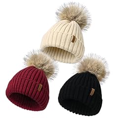 Beige & Red & Black -3pcs