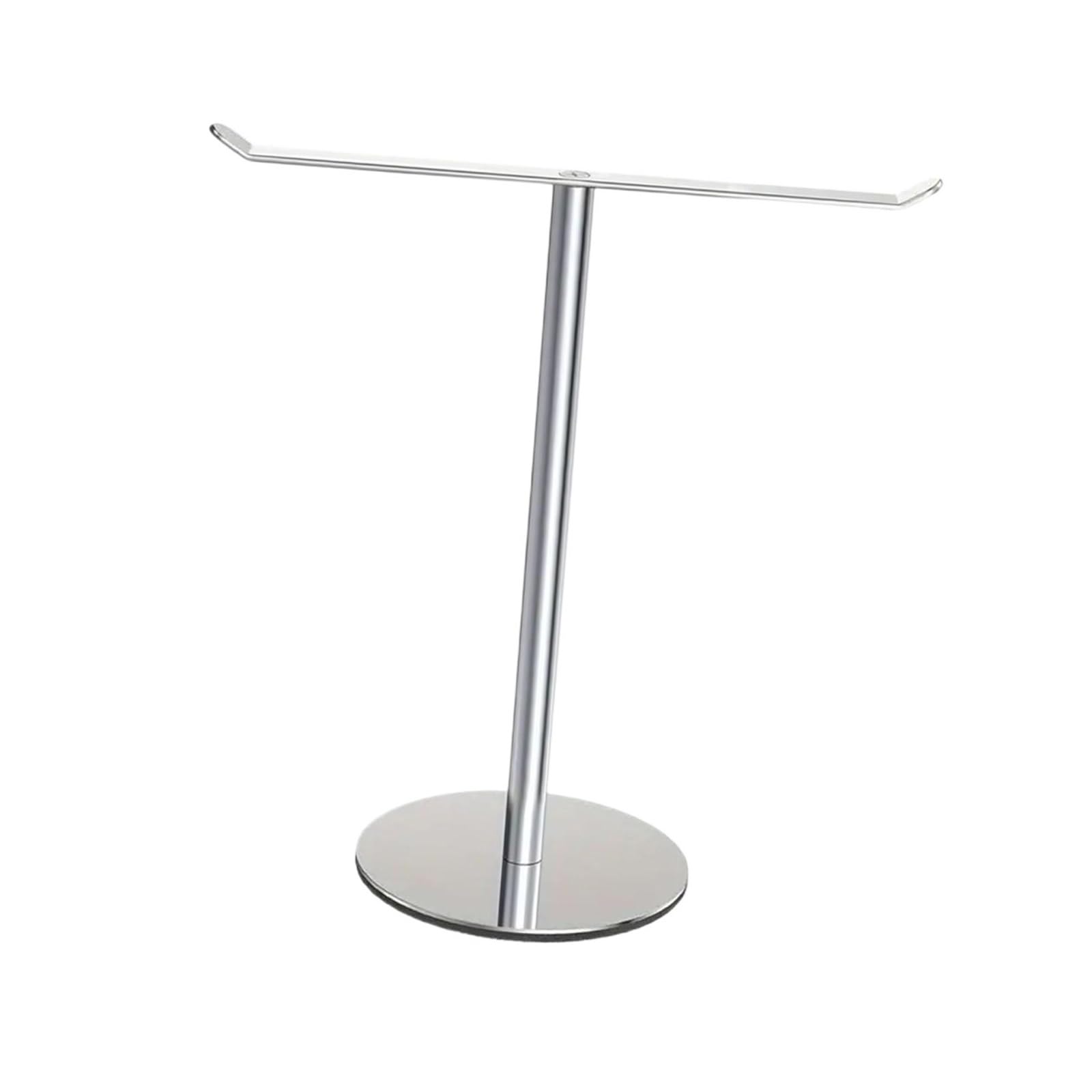 1pc Hand Towel Stand Countertop Jewelry Vertical Bar For Vanity(Argent)