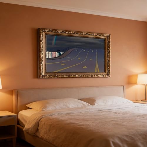 Impression sur toile This Way by Jeffrey cadre suspendu salon bureau 50,8x76,2 cm - 7