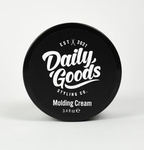 Daily Goods Styling Co. | Molding Cream | Natural Shine | Medium Hold | 3.4 oz 100 mL