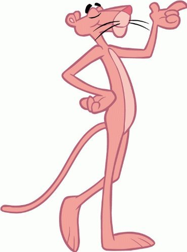 valstick Pink Panther Cartoon Car Bumper Sticker Decal 4