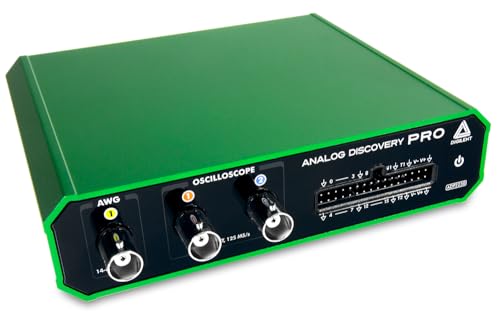 Image of Digilent Analog Discovery Pro ADP2230: Mixed Signal USB Oscilloscope, Waveform Generator, Logic Analyzer, and Variable Power Supply