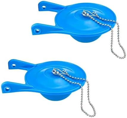 2Pcs 3 Inch Toilet Flapper Replacement, Universal Rubber Toilet T...