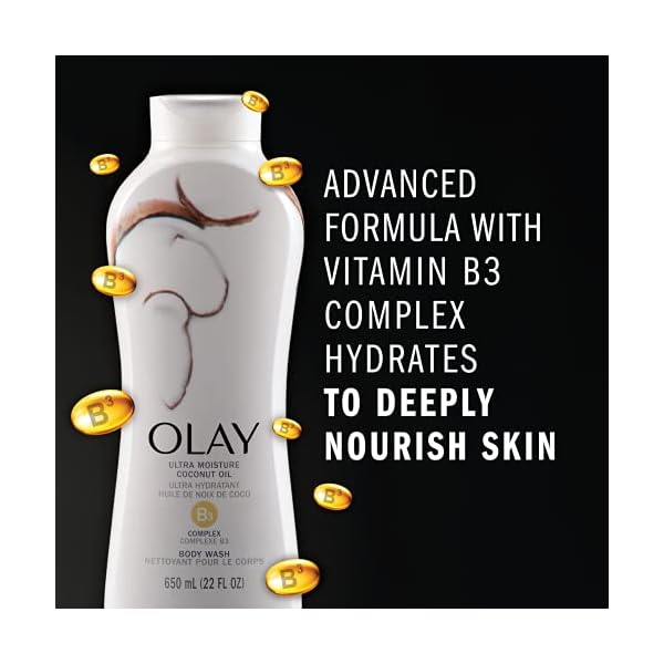 Olay-Ultra-Moisture-Coconut-Oasis-Body-Wash-for-Smooth-and-Healthy-Looking-Skin-22-Fl-Oz-Pack-of-4 Olay Ultra Moisture Coconut Oasis Body Wash, for Smooth and Healthy Looking Skin, 22 Fl Oz (Pack of 4)