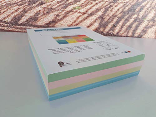Ramette de papier de 4 couleurs claires Cover