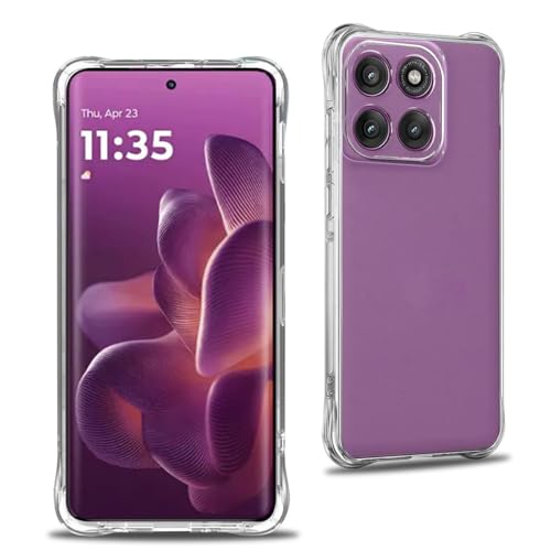 Seninhi �Ή� Moto Edge 60 Pro �P�[�X �y�� �N���A �ČRMIL�K�i�擾 �l��?���ی� Edge 60 Pro TPU �J�o�[ �ی�P�[�X �o���p�[�P�[�X SENHFL-ED60PRO-TPU