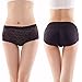Hip Enhancer Padded Pants Shaper Seamless Fake Ass Pads Panties Buttocks Push Up Lingerie Women Underwear (Black, M)