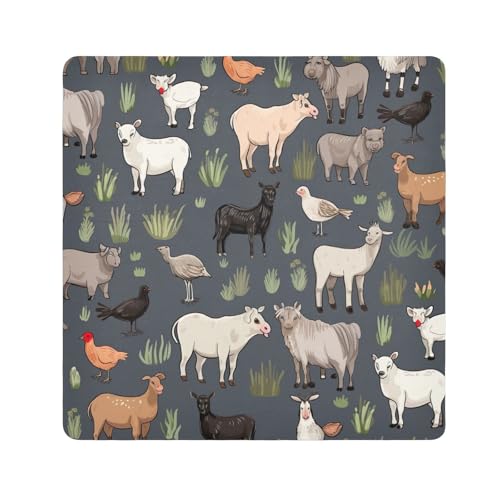 ODAWA Camera Lens Wrap Cloth Farm Animals Self Adhesive Cloth 21.7