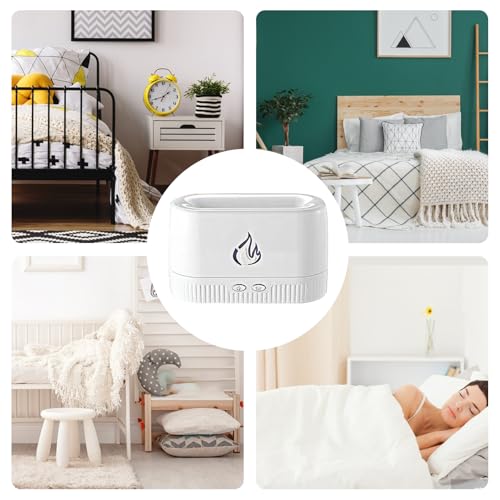 Humidificateur diffuseur de flamme d'air coloré pour la maison