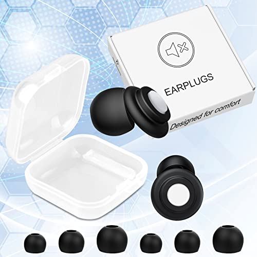 Micesea-High-Fidelity Concert Ear Plugs – Noise Reduction Earplugs, Reusable Hearing Protection For Concerts Musicians, Airplanes, Motorcycles, Sleep & Noise Sensitivity – 8 Ear Tips In Xs, S, M, L #TOP5