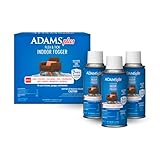 ADAMS Plus Flea & Tick Indoor Fogger, 3 x 3 oz Cans, Kills Fleas, Flea Eggs, Ants, House Flies, Wasps, Cockroaches, Mosquitoes and Many Other Listed Pests, Each Fogger Treats Up to 3000 Cu Ft, 9 Oz