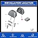YINAVAGAD 52107264576 Front Seat Headrest Repair Kit for BMW 520d 520i 530d 528i 525d 535i 535d 550i 550i xDrive 518d 523i 530i 535d xDrive M5 M550d F10 F07 F11 E70 F15 F85 E71 E72 2006-2019