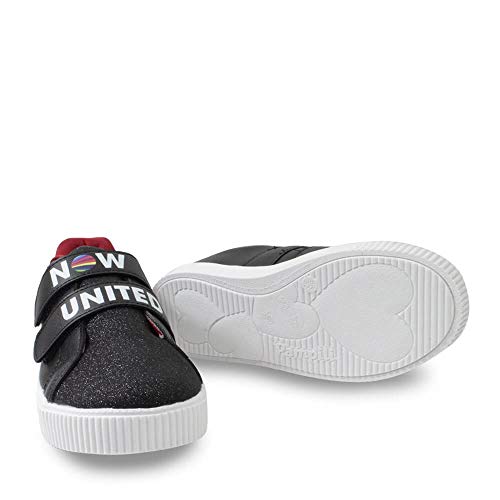 TENIS INFANTIL FEMININO LUNA NOW UNITED PAMPILI PRETO (29, numeric_29)