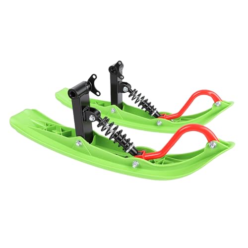 Kit de conversion de skis pour VTT en ABS et métal avec 2 planches de luge - 5