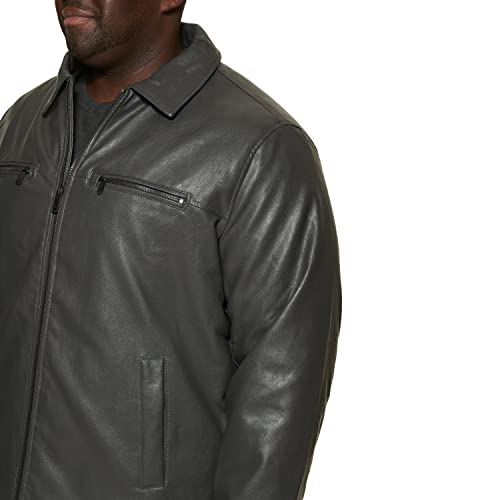 Image of Dockers Men's James Faux Leather Jacket (Regular, Big & Tall Sizes)