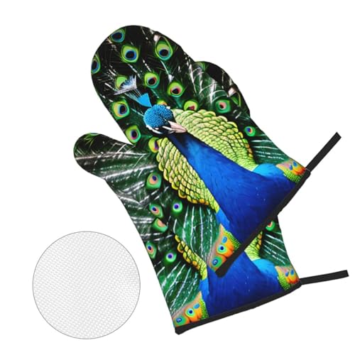 Gants de cuisine imperméables pour éviter les brûlures au micro-ondes lot de 4 - 5