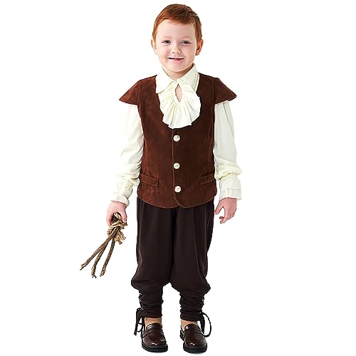 Kids Renaissance Viking Costumes Pirate Pants Steampunk Cosplay Halloween2