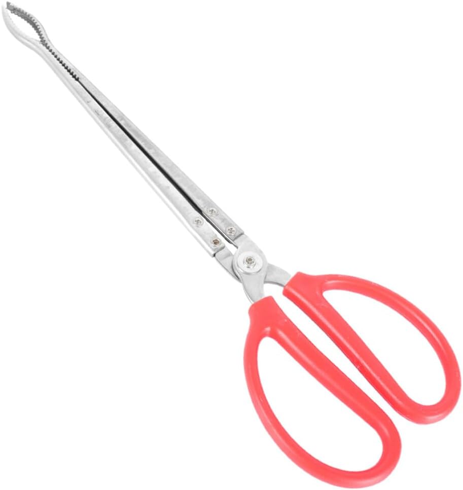 SUPVOX Reptile Feeding Snack Feeding Tong Snake Tongs Grabber Snake Catcher Long Handle