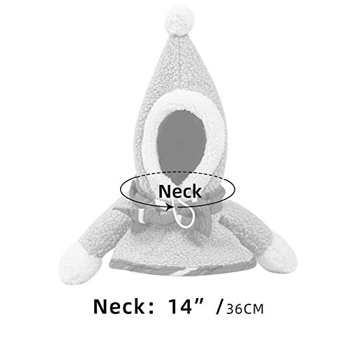 Disfraz de muñeco de nieve para perro pequeño miniatura 5
