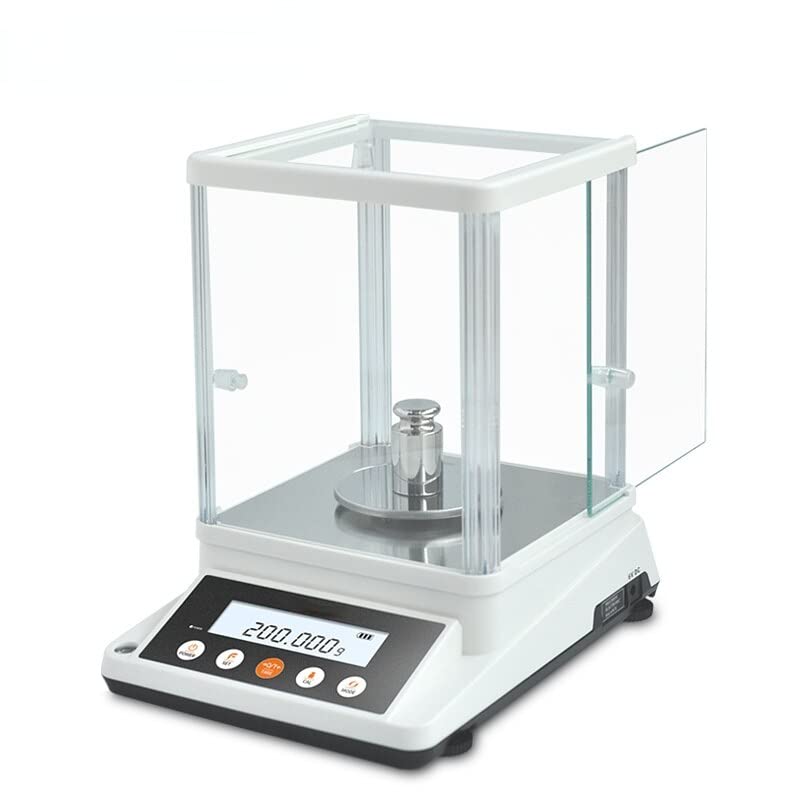 Báscula para joyería recargable con peso de calibración 0.001g 210g miniatura 1