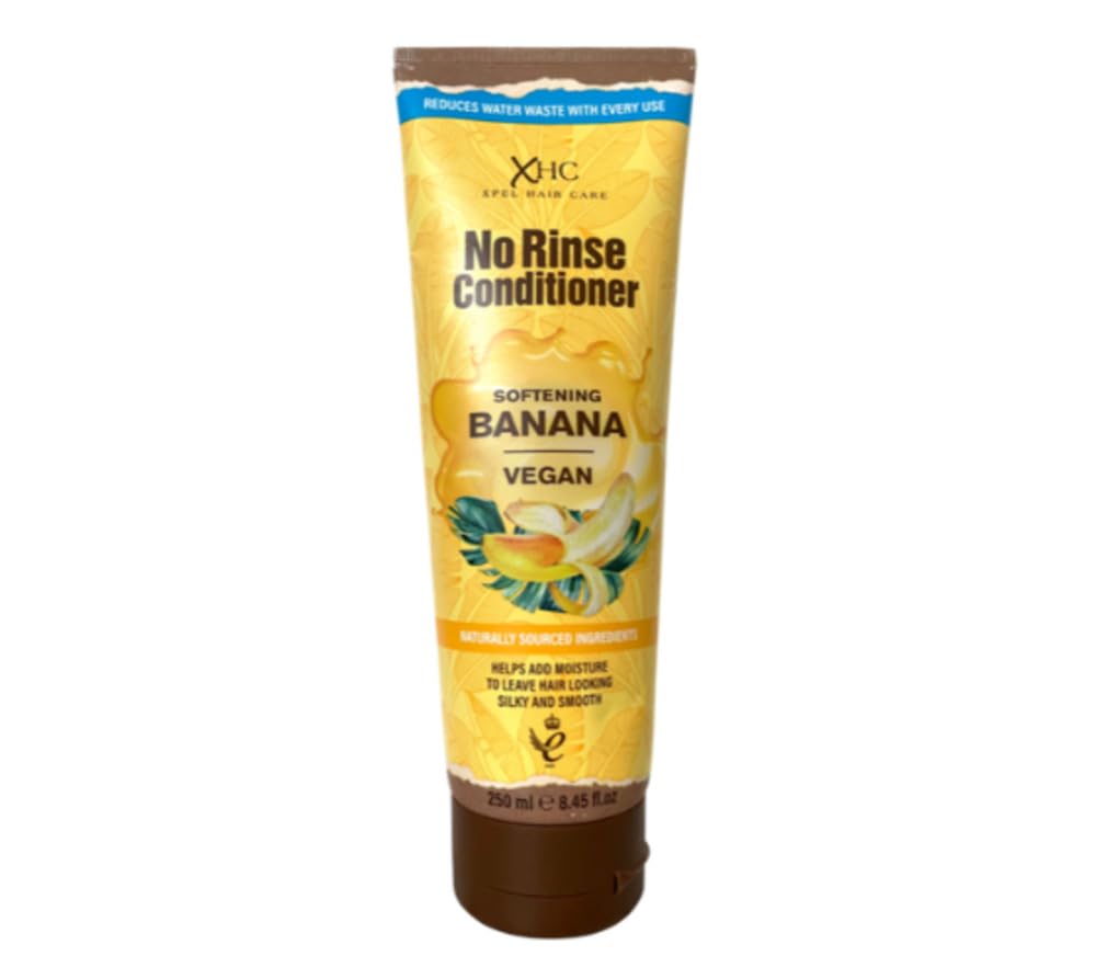 XHC No Rinse Conditioner Softening Banana Vegan 250ml, 250 ml (Pack of 1)