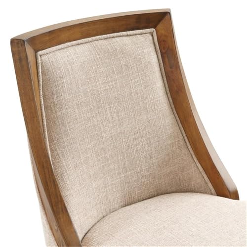 Image of Alaterre Furniture Ellie Counter Height Swivel Stool, Brown, 41 inch