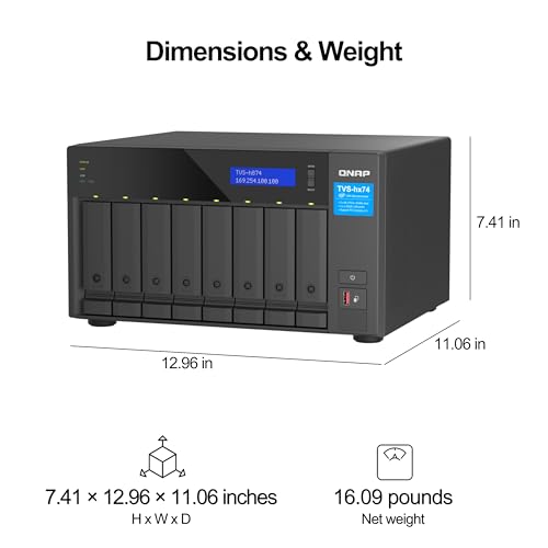 Automatic 12 bay NAS storage system