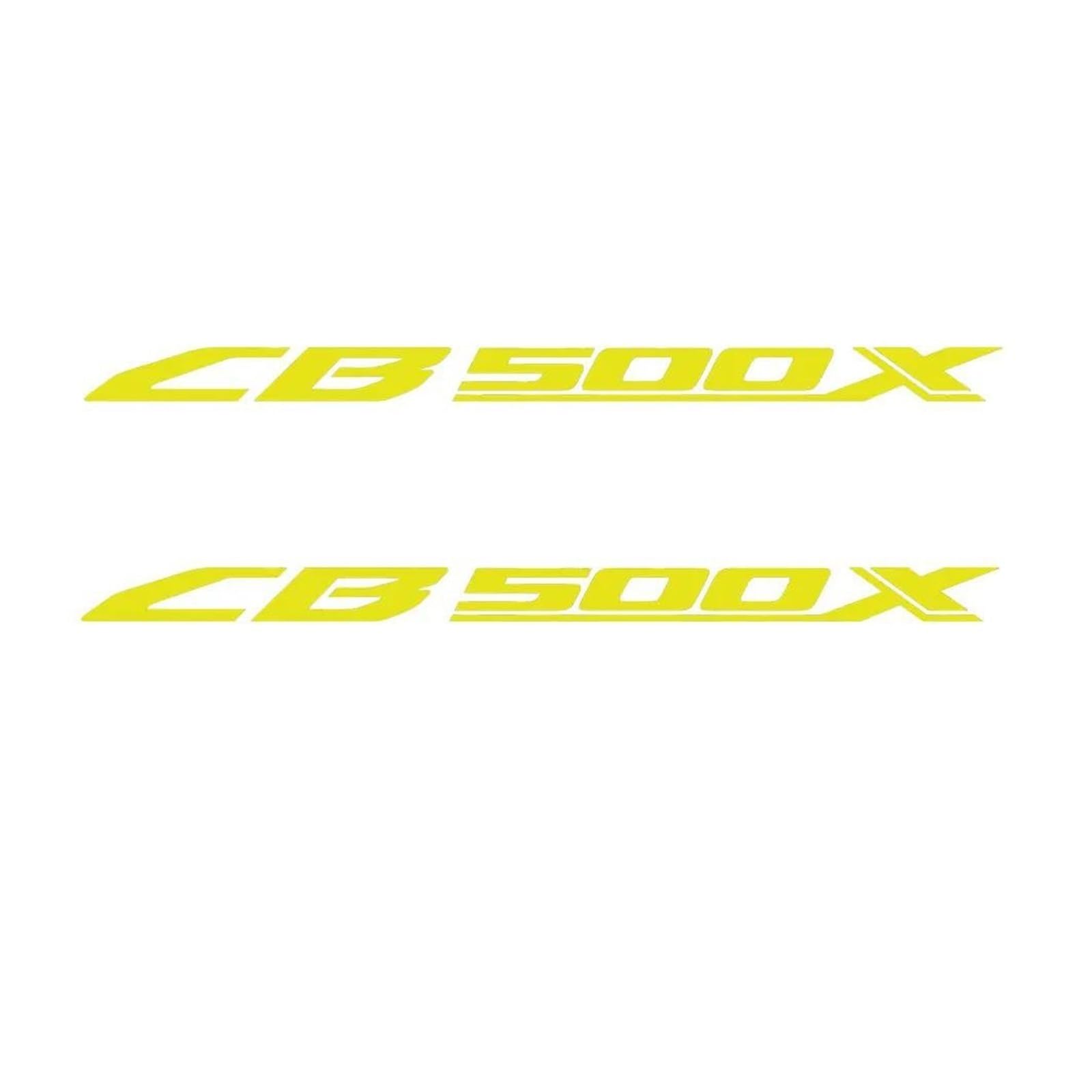 Motorcycle Glow Stickers Decal CB 500X 2023 for CB500X CB500 500 X(Gold,2cm*16cm)