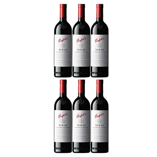 Peter Lehmann Barossa Shiraz „Portrait“ – Trockener Rotwein aus Australien (1 x 0,75l) 3 Penfolds Bin 28 Kalimna Shiraz limitiert Rotwein Wein Trocken Australien I Visando Paket (6 x 0,75l)