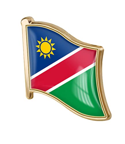 Image of vmcoatdu Country Flag Pin Badge International Travel Brooch Metal Alloy Souvenir Pin for Hat Clothes Backpack
