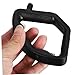 Healeved 2Sets Wheelchair Footrest Fastener Block Handle Clip Plate Secure Wheelchair Accessories for Enhanced Stability and Safety