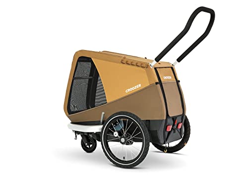 Croozer, Croozer Dog Enna Sundown Yellow, Hundeanhänger, Gelb, Unisex-Adult