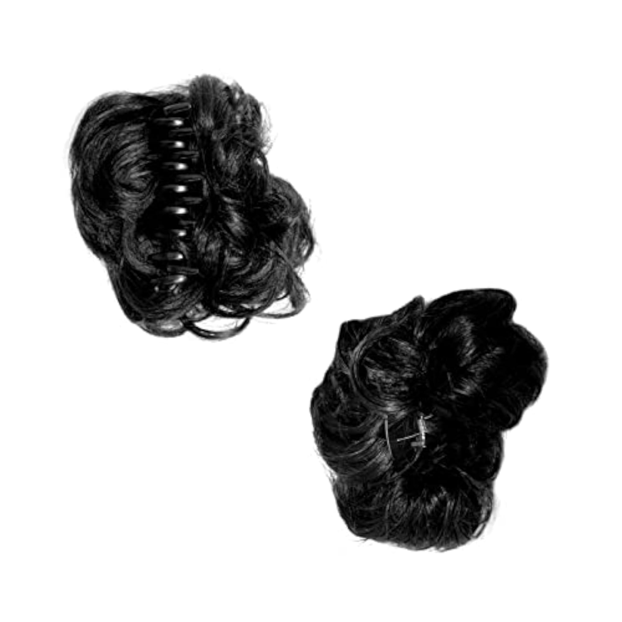 Artificial Juda Hair Bun with Clutcher for Women