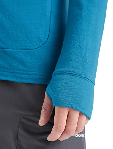 Image of Icebreaker Merino Men's Quantum Iii Long Sleeve Wool Athletic Full Zip Sweater